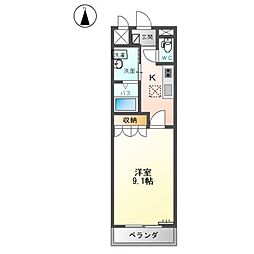 エルミタージュ 1階/101