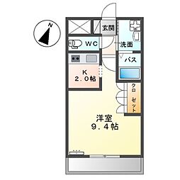 コートダジュールin桃ヶ丘Ａ棟 2階/206