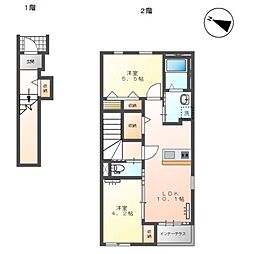 サンローズII 2階