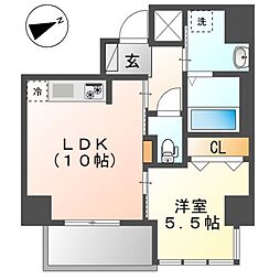 ChezKOTOBUKI 1LDKの間取図画像