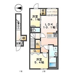 仮)八王子市大谷町アパート新築工事 2階/203