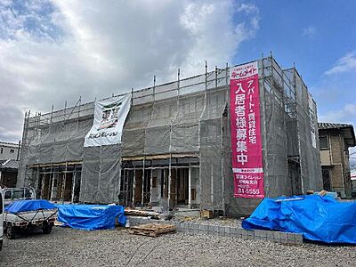 外観：建築現場