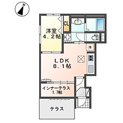 クレスト・若宮 1階/101