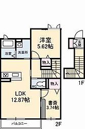 シャーメゾンエスト 1SLDKの間取図画像