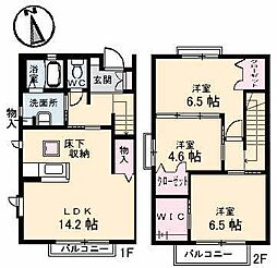 サニーコート　Ｃ棟 1階3LDKの間取り