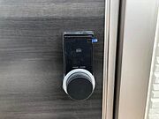玄関　電子キーです。　