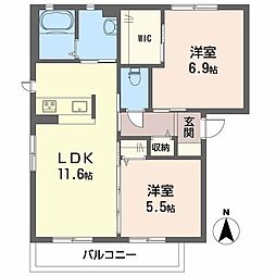 クレセオ森　Ｂ棟