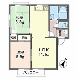 🉐敷金礼金0円！🉐ニューライム頼木　Ｂ棟