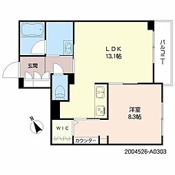 ShaMaison日之出 1LDKの間取図画像