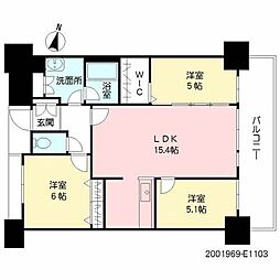 間取図画像 3LDK