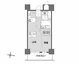 ｌｅ　ｃｈｅｎｅ　新大阪 7階1LDKの間取り