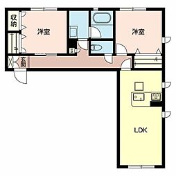 シャーメゾンリアンジュ 2LDKの間取図画像