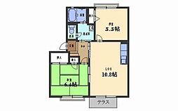 アネックス21 2LDKの間取図画像