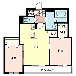 DorfSt 2LDKの間取図画像
