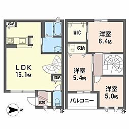 ディアス伊賀寺 3LDKの間取図画像