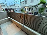 洗濯物が干せるテラスです。