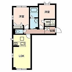 ＤＡＩＮＡＫ　Ｔ 1階2LDKの間取り