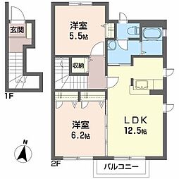 🉐敷金礼金0円！🉐シャーメゾンさくらＡ