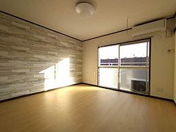 アップルコート1 202 2階1Kのリビング/ダイニング