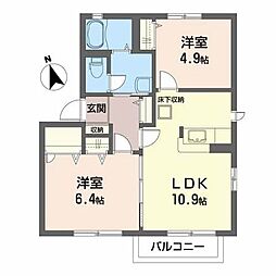 フレグランスB 1階/101