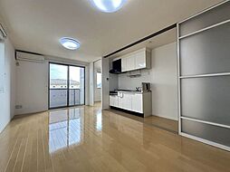 スマート五合田　Ａ 201 2階2LDKのリビング/ダイニング