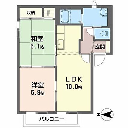 サンベルデM A_間取り_0