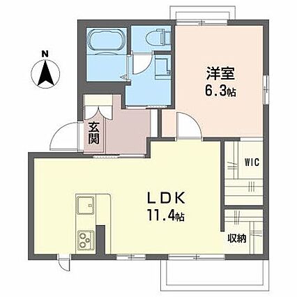 グランドソレイユD_間取り_0