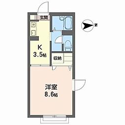 🉐敷金礼金0円！🉐メゾン斉ノ神　Ｂ