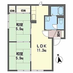 🉐敷金礼金0円！🉐クリスタル・ガーデン　Ｇ