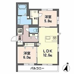 メゾンマスト大町　Ｂ