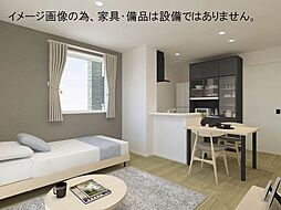 ブリリア長町 202 2階ワンルームのリビング/ダイニング