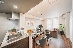 ＣＬＡＳＳＥＵＭ連坊II 406 4階2LDKのリビング/ダイニング