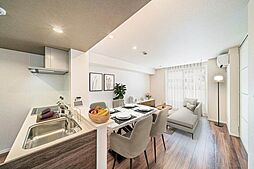 ＣＬＡＳＳＥＵＭ連坊II 306 3階2LDKのリビング/ダイニング