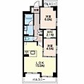 カラバサス2階13.7万円