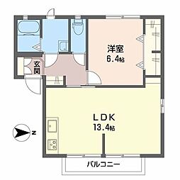 間取図画像 2DK