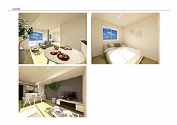 コンフォルタ 0103 1階2LDKの室内