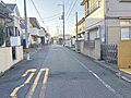 前面道路／東側...