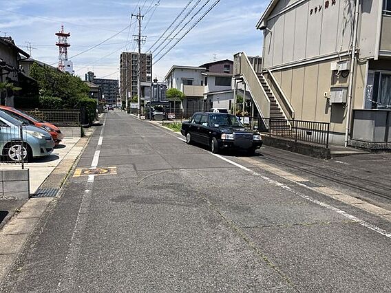 前面道路含む外...