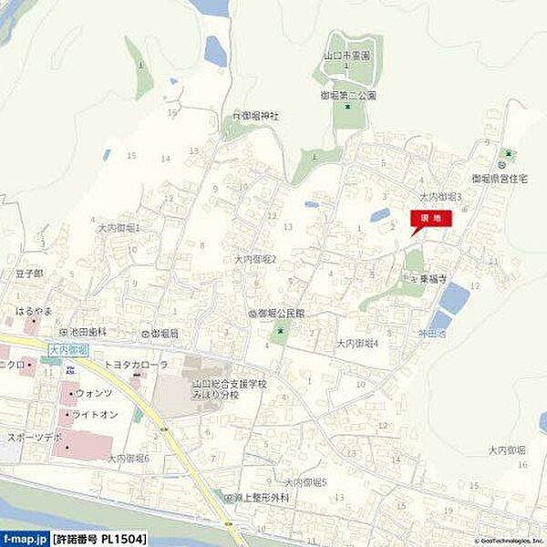 地図を拡大表示