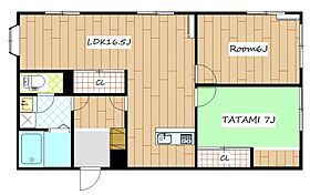 ハイツクレスト  ｜ 群馬県前橋市下小出町３丁目（賃貸マンション2LDK・2階・63.50㎡） その2