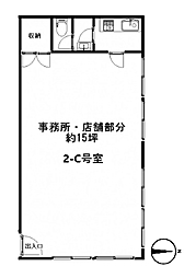 貝沢第一駅東ビルの間取図画像