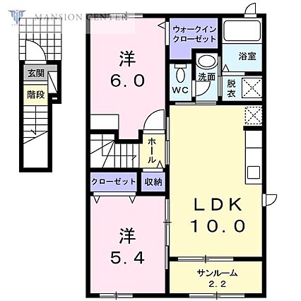 カーサピアーチェ嘉山_間取り_0