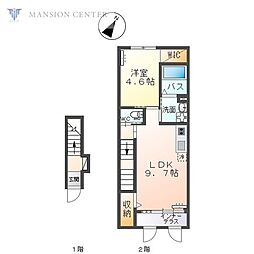 フィグ・ガーデン 1LDKの間取図画像