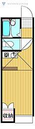 ダイヤハイツ ワンルームの間取図画像
