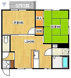ホームズスペリア 2LDKの間取図画像