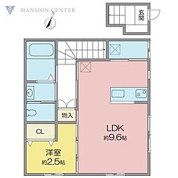 エス・カーサ 1LDKの間取図画像