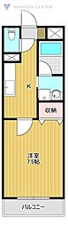 ラシャンブルジュエ 1Kの間取図画像