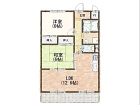 マンション若松の杜  ｜ 滋賀県東近江市八日市緑町（賃貸マンション2LDK・3階・56.70㎡） その2