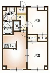 パルティールII番館 1階