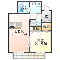 長野県上田市中央西２丁目（賃貸アパート1LDK・3階・44.38㎡） その2